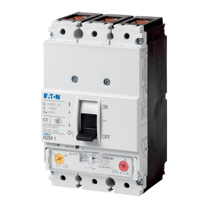 Eaton 3-polige 40A automaat NZMN1-A40 50KA IEC - 259081, Doe-het-zelf en Verbouw, Elektra en Kabels, Overige typen, Nieuw, Verzenden