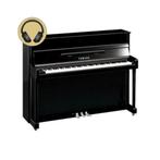 Yamaha B2E SC3 PEC chroom silent piano (zwart hoogglans), Muziek en Instrumenten, Piano's, Nieuw