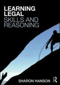 Learning legal skills and reasoning by Sharon Hanson, Boeken, Taal | Engels, Gelezen, Verzenden