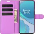 ProGuard - OnePlus 9 Wallet Flip Case Paars, Verzenden, Nieuw