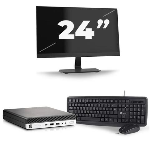 HP EliteDesk 800 G3 USFF - Intel Core i5-6e Generatie - 8GB, Computers en Software, Desktop Pc's, Nieuw, Verzenden