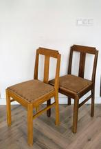 Vroom & Dreesmann - Stoel (2) - Hout, Textiel, Jute -