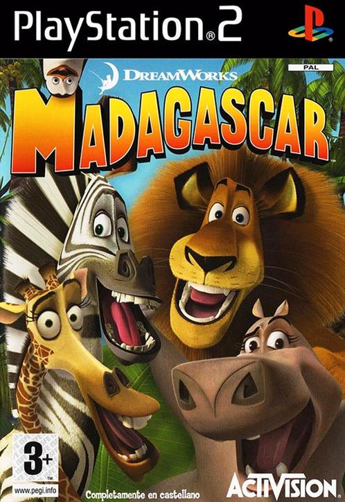 Playstation 2 Madagascar, Spelcomputers en Games, Games | Sony PlayStation 2, Zo goed als nieuw, Verzenden