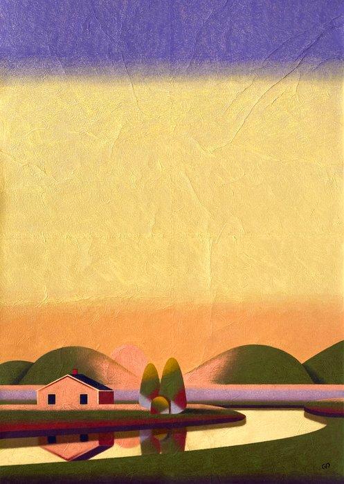 Giulia Piras - Horizon 2.0 (XL), Antiek en Kunst, Kunst | Schilderijen | Modern