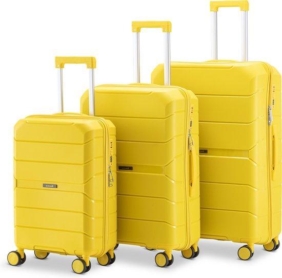 2dekans | SC Urban Adventurer - Kofferset - 3-delig -, Sieraden, Tassen en Uiterlijk, Koffers, Zo goed als nieuw, Ophalen of Verzenden