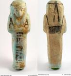 Ca 1085-713bc Egypt Tip 21/22th Dynasty blue faience shab..., Verzenden