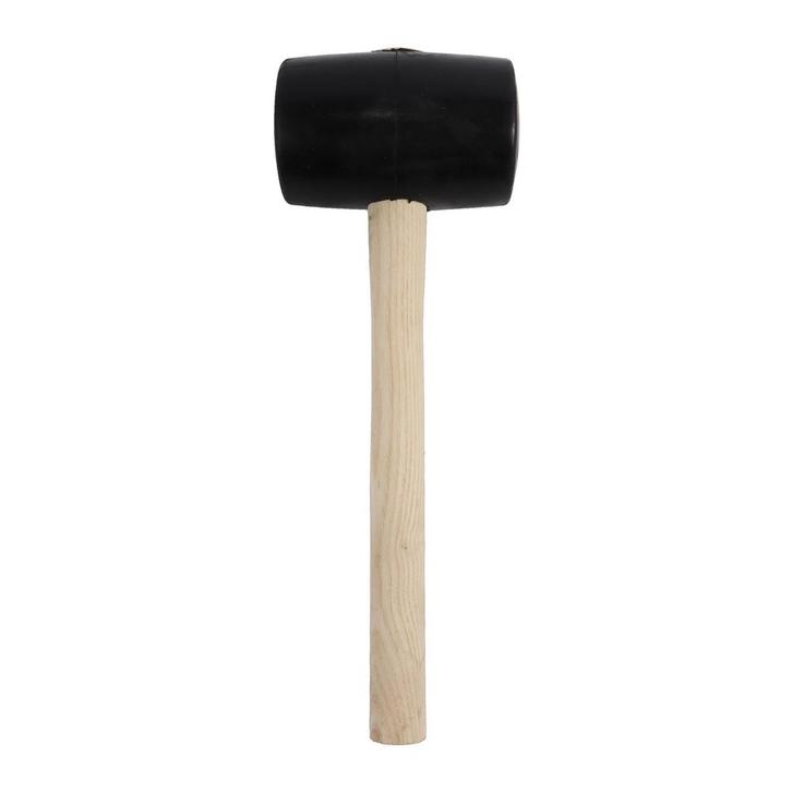 Talen Tools Rubberen hamer – 900 gram – Essenhouten stee, Doe-het-zelf en Verbouw, Gereedschap | Handgereedschap, Nieuw, Ophalen of Verzenden