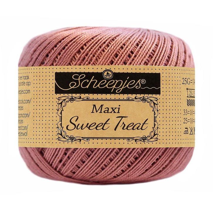Scheepjes Maxi Sweet Treat - 776 antique rose - Gemerceris, Hobby en Vrije tijd, Breien en Haken, Ophalen of Verzenden