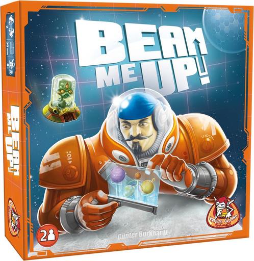 Beam Me Up - Bordspel | White Goblin Games -, Hobby en Vrije tijd, Gezelschapsspellen | Bordspellen, Nieuw, Verzenden