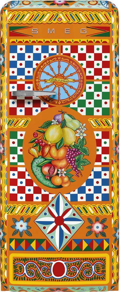 Smeg FAB28LWH6 retro jaren 50 koelkast wit, geen No-Frost, Witgoed en Apparatuur, Koelkasten en IJskasten, Verzenden