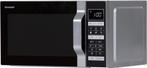 Sharp R860S - Combi-magnetron - Zilver, Verzenden, Zo goed als nieuw