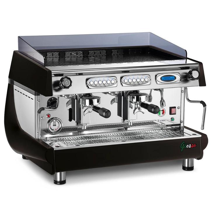 Espressomachine | GIESSE | Zwart | Automatisch | 2 Groepen |, Zakelijke goederen, Horeca | Keukenapparatuur, Nieuw in verpakking