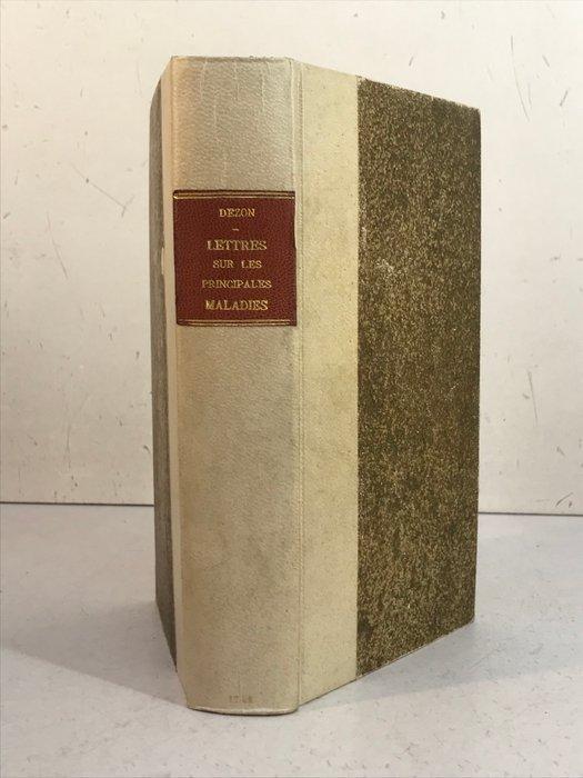 Dezon - Lettres sur les principales maladies qui ont régné, Antiek en Kunst, Antiek | Boeken en Bijbels
