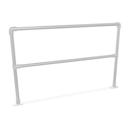 Steigerbuis Hek Izola M | Staal 42.4 mm | Voet | DIY | Op Ma, Doe-het-zelf en Verbouw, Ladders en Trappen, Ophalen of Verzenden