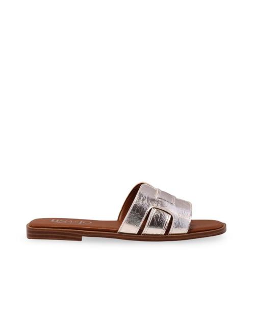 LISA & JO slippers dames 37 goud/zilver, Kleding | Dames, Schoenen, Nieuw, Verzenden