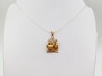 Hanger - 18 karaat Geel goud - 0.01ct. tw. Diamant