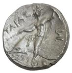 Calabria, Tarentum Nomos struck under Xenocrates, Trc-, and