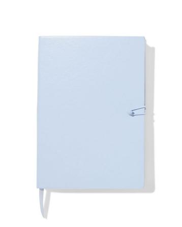 HEMA Notitieboek A5 PU gelinieerd blauw beschikbaar voor biedingen