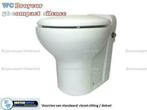 Wc broyeur compact 56 geleverd met pvc standaard wc-bril, Ophalen of Verzenden, Nieuw, Toilet