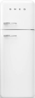Smeg FAB30RWH5 retro jaren 50 koelkast - rechtsdraaiend - wi, 150 tot 200 liter, Verzenden, 60 cm of meer, Met aparte vriezer