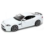 Modelauto Jaguar XKR-S wit 1:24 - Modelauto, Hobby en Vrije tijd, Modelauto's | Overige schalen, Nieuw, Ophalen of Verzenden