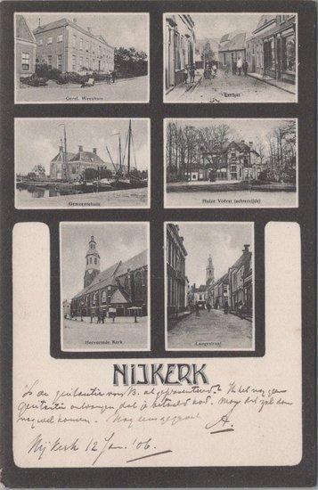 NIJKERK - Meerluik Nijkerk, Verzamelen, Ansichtkaarten | Nederland, Verzenden