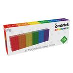 Smartek Magnetische Bouwblokken - Regenboog - 12 delig, Verzenden, Nieuw