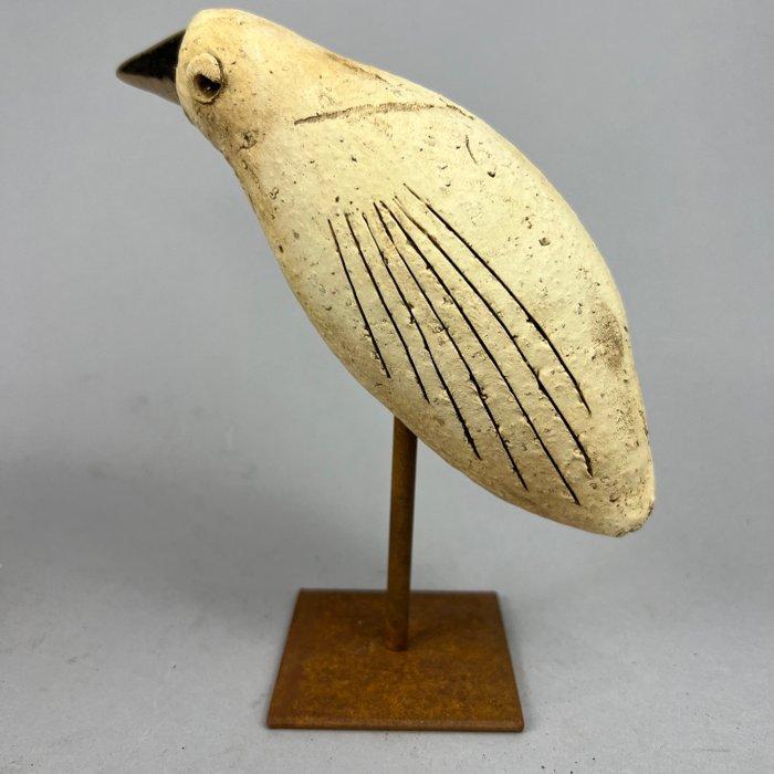 Ewa Budzowska - No reserve- The bird - decorated by 24 carat, Antiek en Kunst, Kunst | Designobjecten