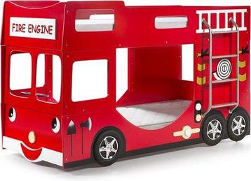 Vipack Brandweerauto Stapelbed, 90x200cm beschikbaar voor biedingen