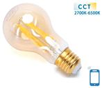 Gloeilamp E27 6W WiFi + Bluetooth CCT 2700K-6500K | Smartlam, Verzenden, Nieuw