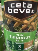 Cetabever tuinhout beits - grenen transparant zijdeglans..., Doe-het-zelf en Verbouw, Verf, Beits en Lak, Overige kleuren, Nieuw