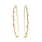 Gouden vintage fantasie oorringen 18 kt, Ophalen of Verzenden, Nieuw