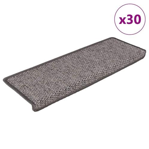 vidaXL Trapmatten zelfklevend Sisal-Look 30 st 65x21x4 cm, Doe-het-zelf en Verbouw, Ladders en Trappen, Nieuw, Verzenden