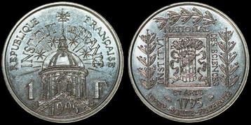 FRANCE KM.1133 - 1 Franc 1995 200th Ann. Institute of Fra... beschikbaar voor biedingen