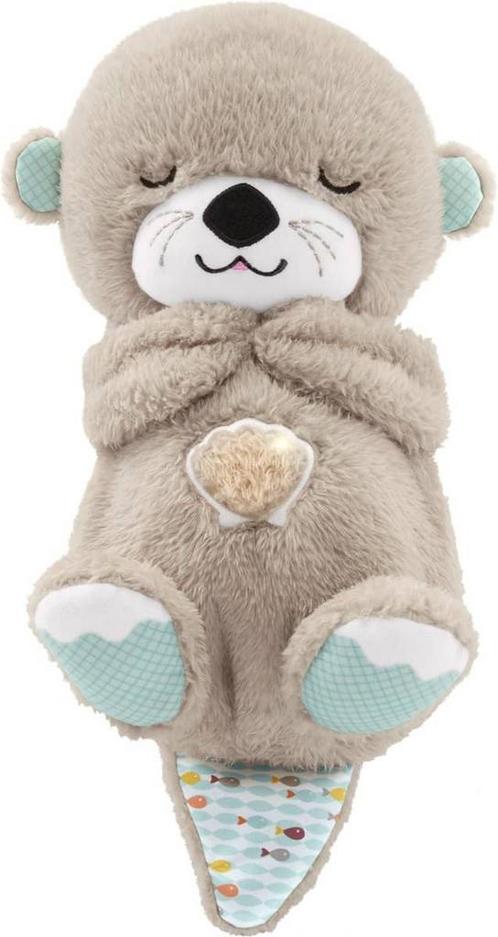 Fisher-Price Bedtijd Otter 30 cm - Baby speelgoed - 0 tot 6, Kinderen en Baby's, Speelgoed | Knuffels en Pluche, Nieuw, Ophalen of Verzenden