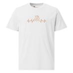 Bitcoin t-shirt - Heart Beat - 100% Biologisch Katoen, Kleding | Dames, T-shirts, Nieuw, Maat 38/40 (M), Store of Value, Wit