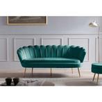 SalesFever 3-zitsbank Clam opvallend schelpdesign,, Huis en Inrichting, Verzenden, Nieuw