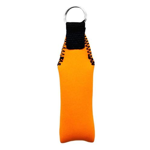 Neopreen drijvende sleutelhanger - 14cm - ORANJE, Hobby en Vrije tijd, Kralen en Sieraden maken, Hanger, Nieuw, Ophalen of Verzenden