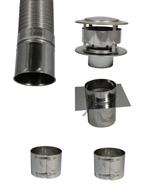 Compleet flexibel rookkanaal 130 mm plus, Ophalen, Nieuw