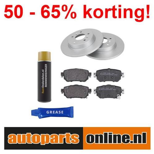 Remschijven + Remblokken Renault Kadjar achterzijde, Auto-onderdelen, Besturing, Nieuw, Renault, Verzenden