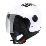 VINZ Como - Wit, Motoren, Verzenden, Nieuw met kaartje, XS, Jethelm
