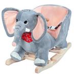 Schommeldier Olifant met veiligheidsgordel hobbeldier, Kinderen en Baby's, Speelgoed | Hobbelfiguren, Verzenden, Nieuw