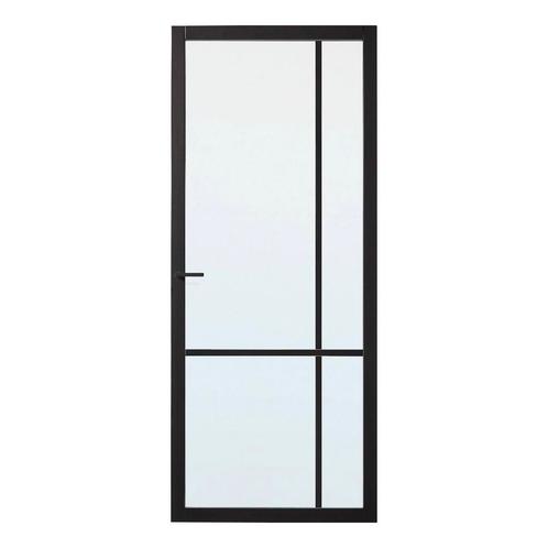 Skantrae binnendeur SSL4007 83x211,5 (Opdek rechtsdraaiend), Doe-het-zelf en Verbouw, Deuren en Horren, Nieuw, Glas, Hout, Binnendeur