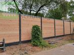 TIP Schutting met lariks/douglas blokhutprofiel max. privacy, Tuin en Terras, Nieuw, Hout, 1 tot 2 meter