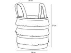 Mica Decorations Opbergmand - Set van 2 - Handgevlochten -, Huis en Inrichting, Woonaccessoires | Schalen en Manden, Verzenden