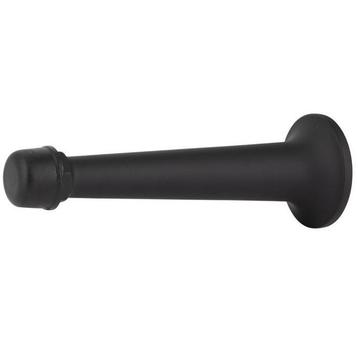 Deurstopper wandmontage 80 mm mat zwart beschikbaar voor biedingen