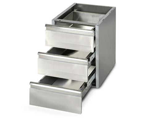 GGM Gastro | Ladeblok PREMIUM - 3 laden - Onderbouwmodule |, Zakelijke goederen, Horeca | Meubilair en Inrichting, Nieuw in verpakking