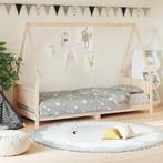 vidaXL Kinderbedframe 80x200 cm massief grenenhout, Verzenden, Nieuw