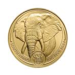 Gouden munt Big Five Olifant 1 troy ounce, Verzenden