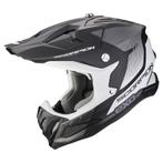 Scorpion VX-22 Air Attis Mat Zwart-Silver Crosshelm, Motoren, XS, Nieuw met kaartje, Overige merken, Heren